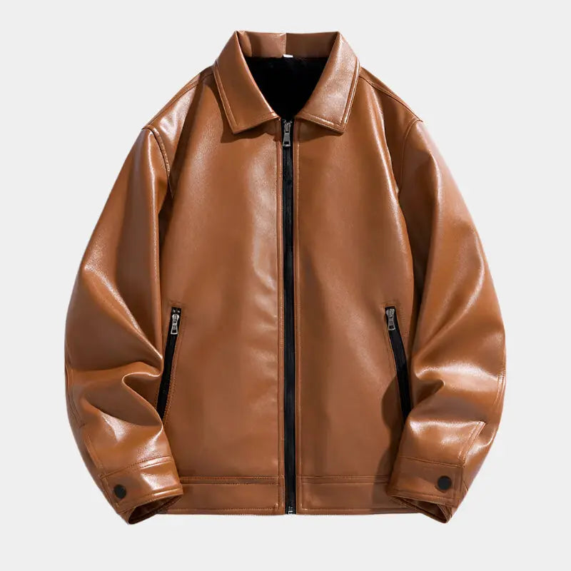 Veste en cuir vegan Elite avec garantie de style